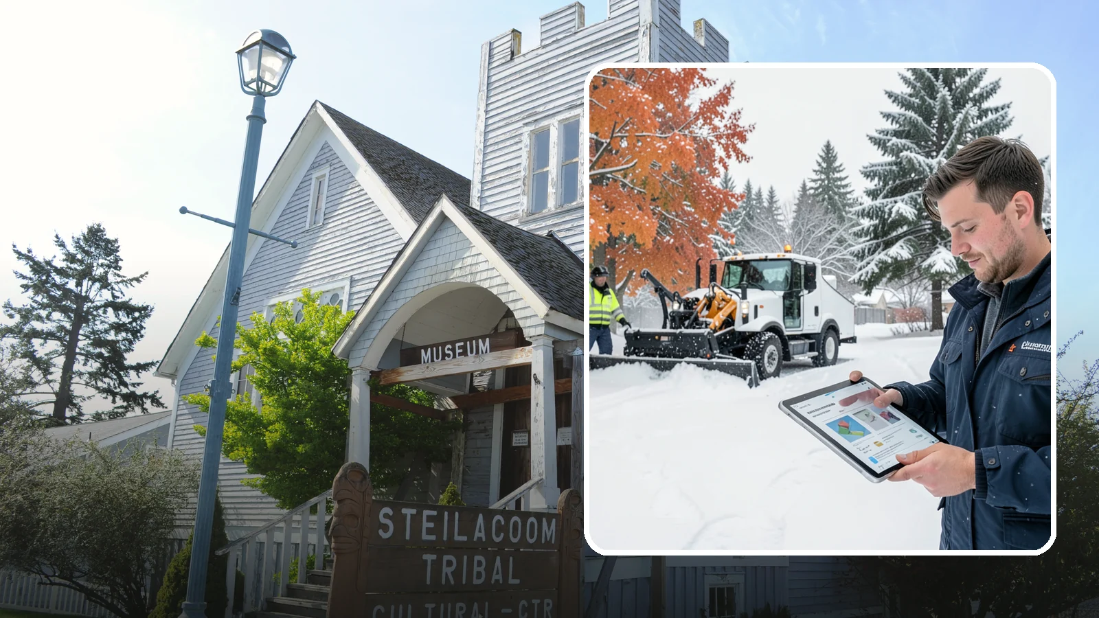 2-Inch Trigger Snow Removal in Steilacoom, Pierce County, WA - Service that kicks off once two inches accumulate, balancing early action with fewer total visits.