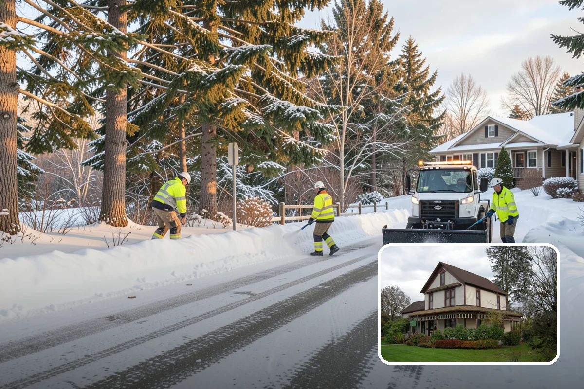 2-Inch Trigger Snow Removal in Sumner, Pierce County, WA - Balanced threshold between cost and coverage
