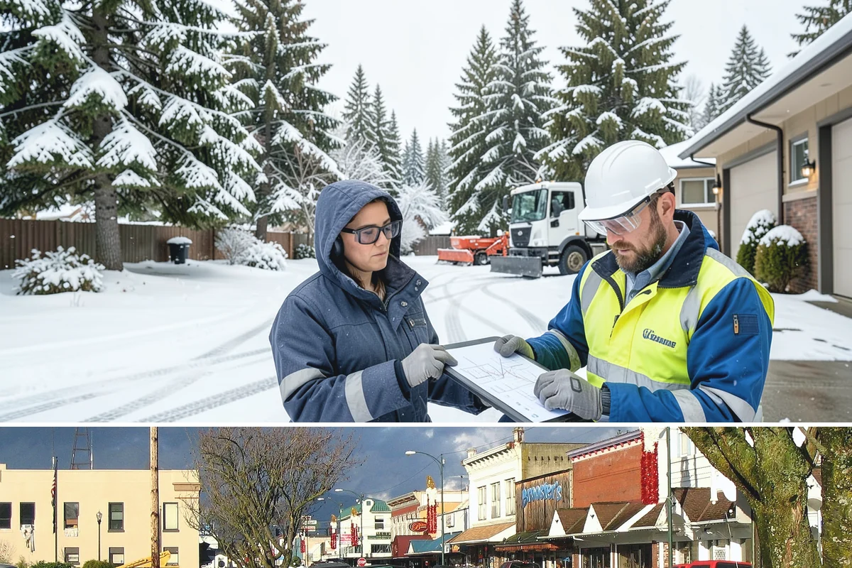 24/7 Snow Monitoring in Arlington, Snohomish County, WA - Monitoring runs continuously through the winter, with heightened watch during the volatile December-to-February period.