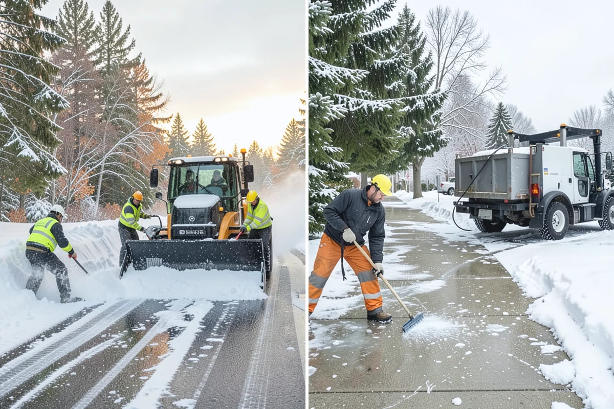 24/7 Snow Monitoring in Auburn, King County, WA - We establish your alert thresholds and priority surfaces