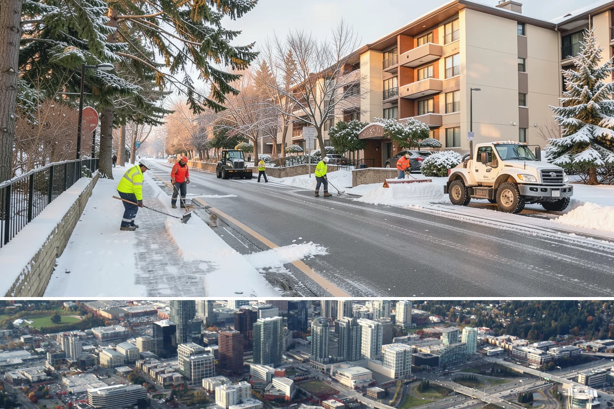 24/7 Snow Monitoring in Bellevue, King County, WA - Monitoring runs continuously through the winter, with heightened watch during the volatile December-to-February period.