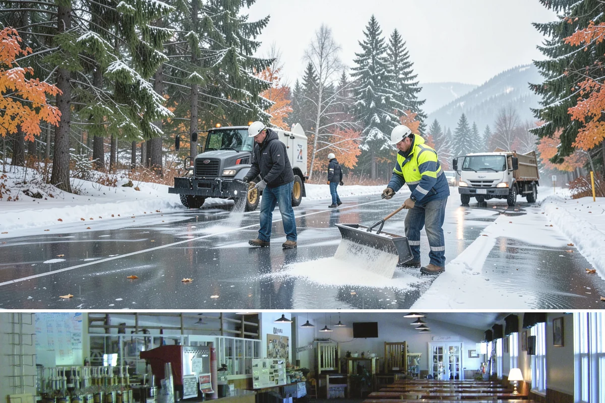 24/7 Snow Monitoring in Black Diamond, King County, WA - Monitoring runs continuously through the winter, with heightened watch during the volatile December-to-February period.