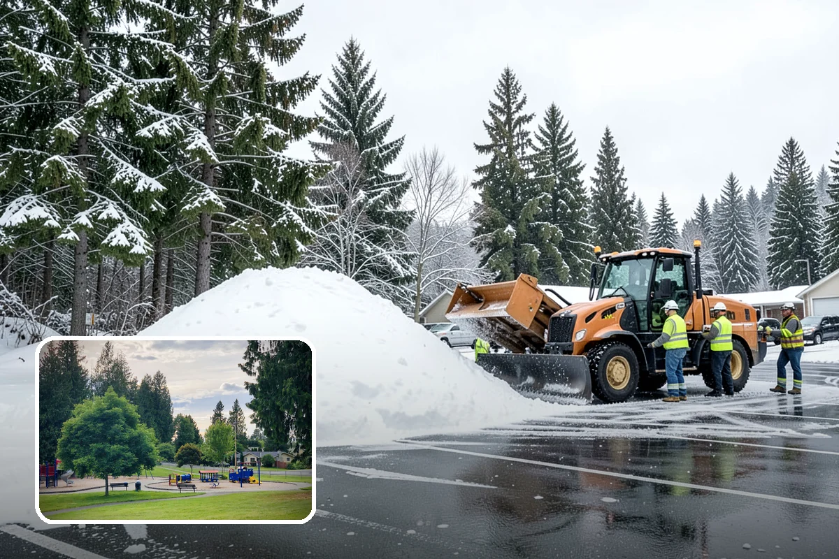 24/7 Snow Monitoring in Bonney Lake, Pierce County, WA - Continuous forecast and on-site condition tracking