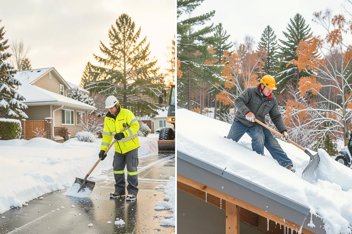 24/7 Snow Monitoring in Brier, Snohomish County, WA - We establish your alert thresholds and priority surfaces