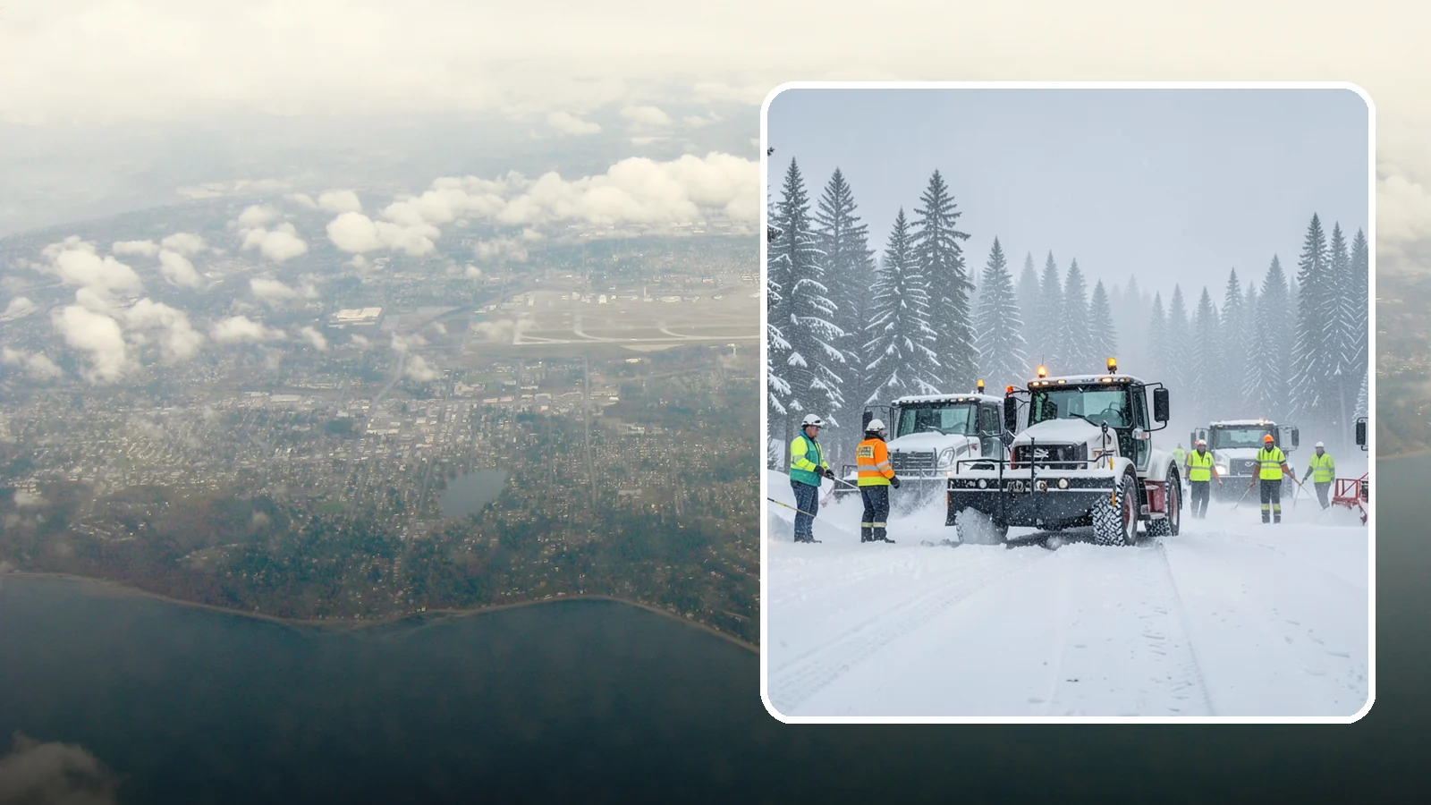 24/7 Snow Monitoring in Burien, King County, WA - Round-the-clock weather and site surveillance that triggers a response the instant conditions warrant.
