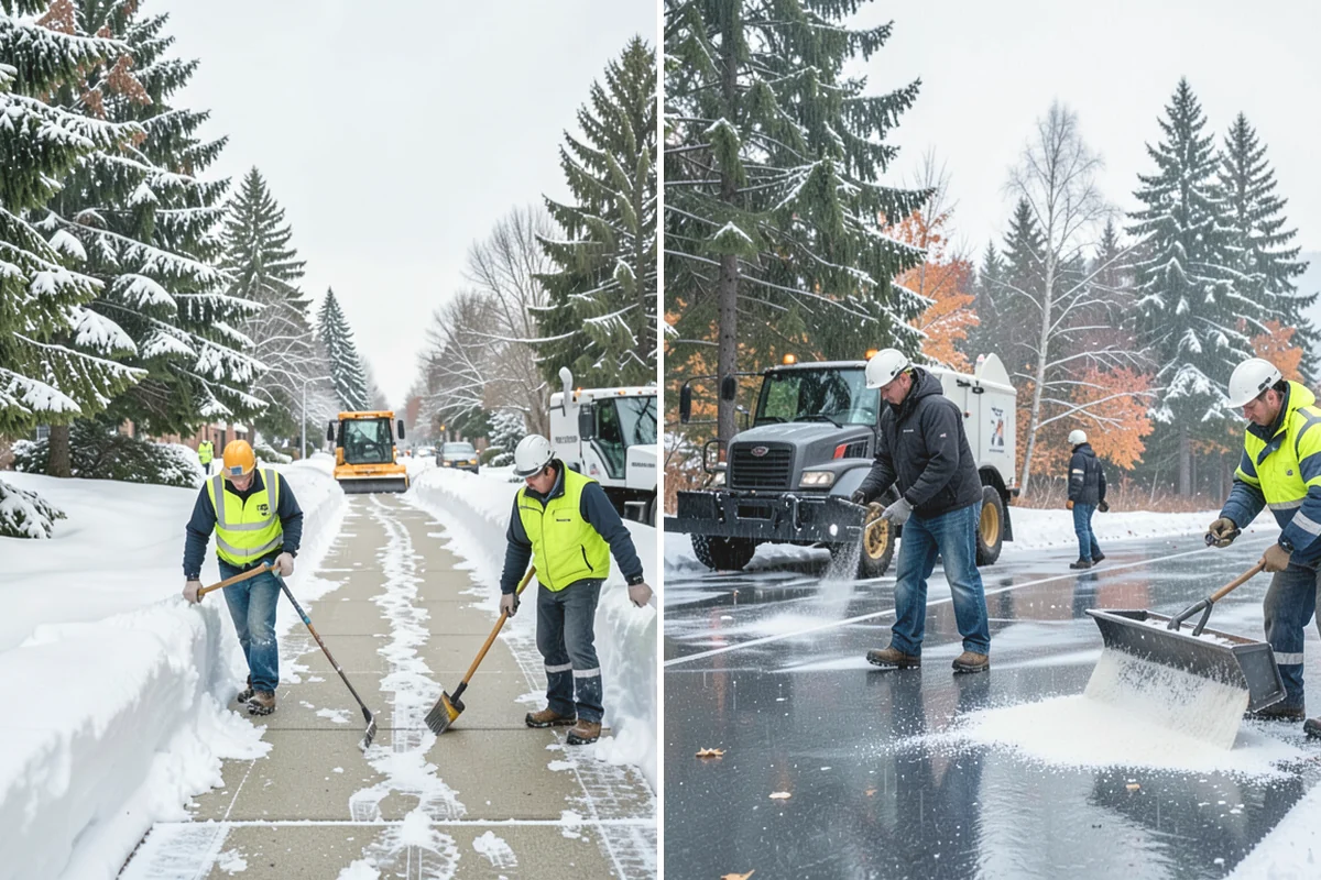 24/7 Snow Monitoring in Burien, King County, WA - We establish your alert thresholds and priority surfaces