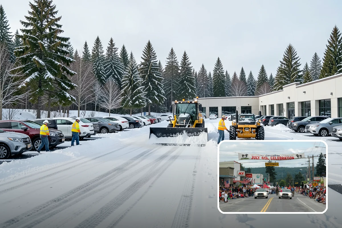 24/7 Snow Monitoring in Carnation, King County, WA - Continuous forecast and on-site condition tracking