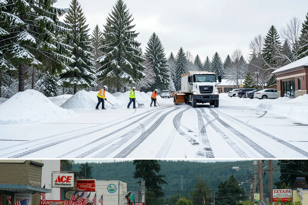 24/7 Snow Monitoring in Carnation, King County, WA - Monitoring runs continuously through the winter, with heightened watch during the volatile December-to-February period.