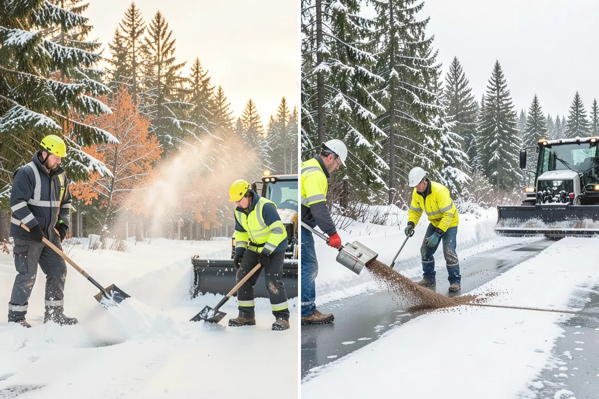 24/7 Snow Monitoring in Covington, King County, WA - We establish your alert thresholds and priority surfaces