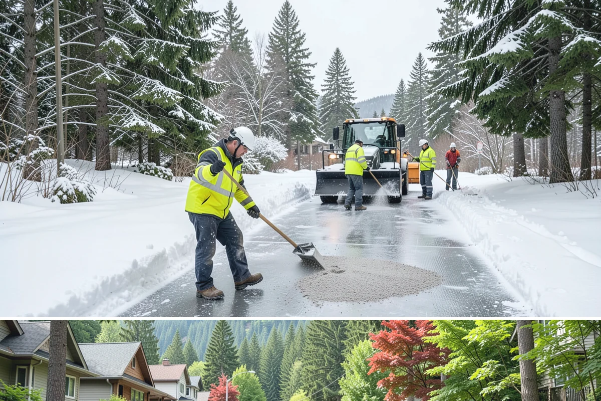 24/7 Snow Monitoring in Darrington, Snohomish County, WA - Monitoring runs continuously through the winter, with heightened watch during the volatile December-to-February period.