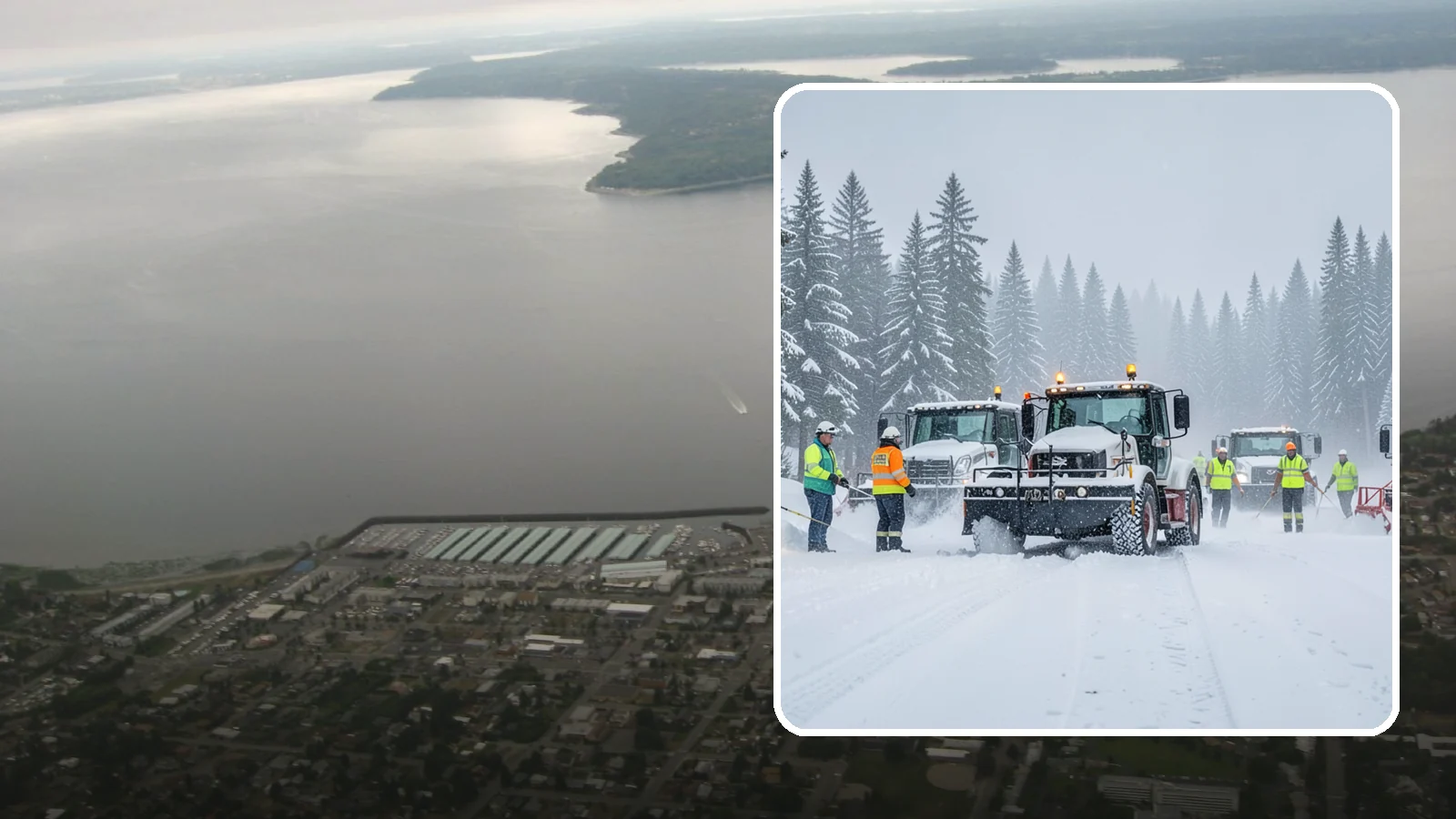 24/7 Snow Monitoring in Des Moines, King County, WA - Round-the-clock weather and site surveillance that triggers a response the instant conditions warrant.