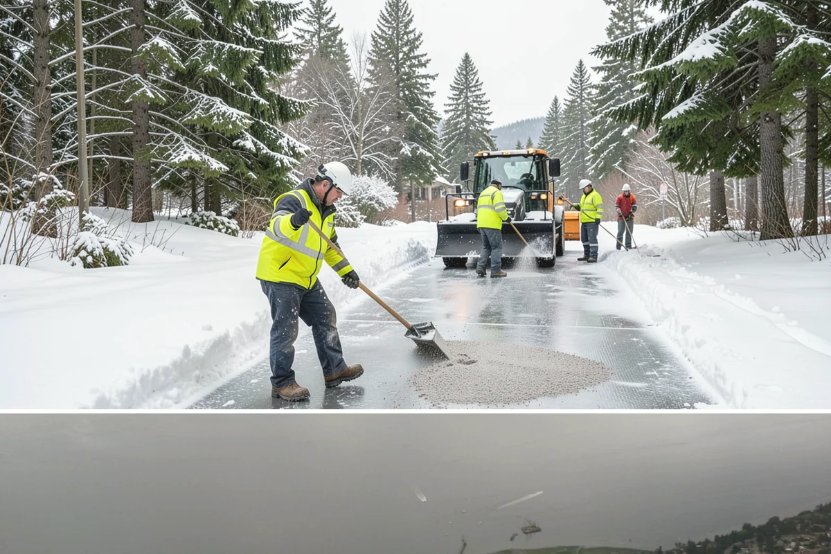 24/7 Snow Monitoring in Des Moines, King County, WA - Monitoring runs continuously through the winter, with heightened watch during the volatile December-to-February period.