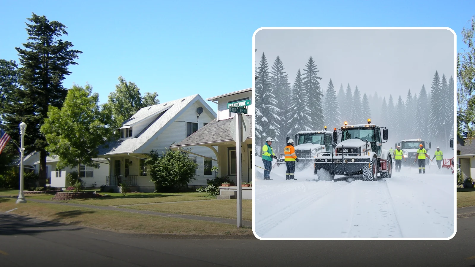 24/7 Snow Monitoring in DuPont, Pierce County, WA - Round-the-clock weather and site surveillance that triggers a response the instant conditions warrant.
