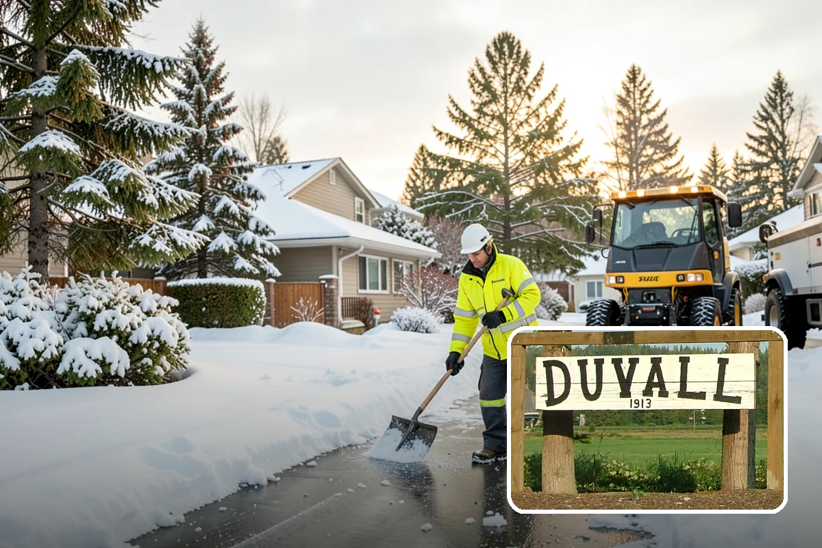24/7 Snow Monitoring in Duvall, King County, WA - Continuous forecast and on-site condition tracking