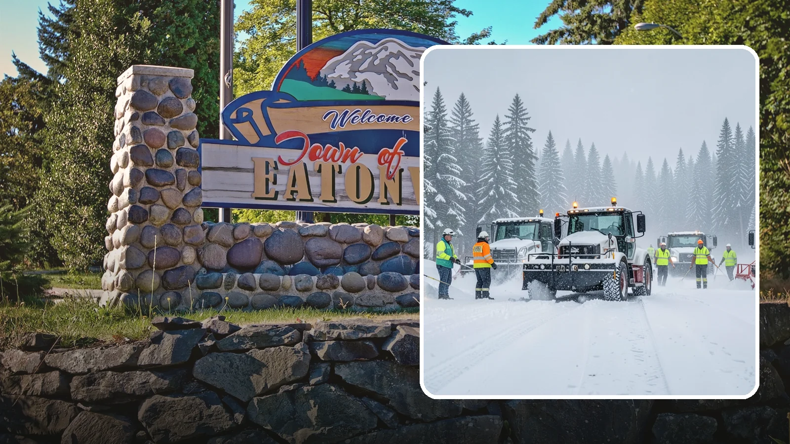 24/7 Snow Monitoring in Eatonville, Pierce County, WA - Round-the-clock weather and site surveillance that triggers a response the instant conditions warrant.
