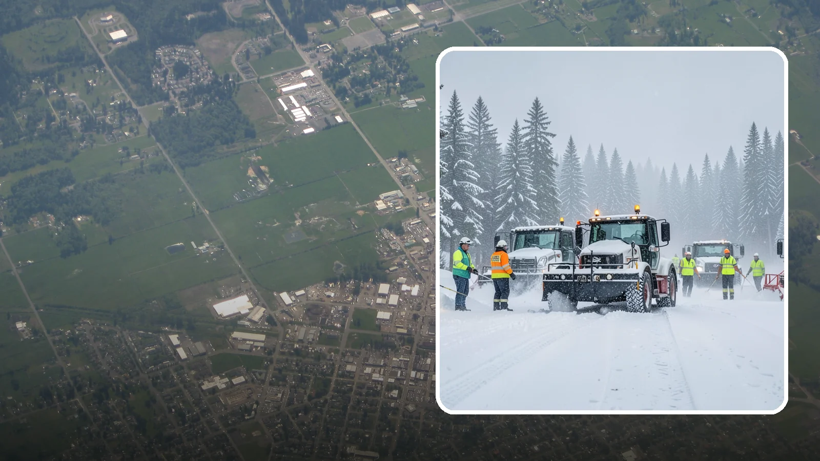 24/7 Snow Monitoring in Enumclaw, King County, WA - Round-the-clock weather and site surveillance that triggers a response the instant conditions warrant.