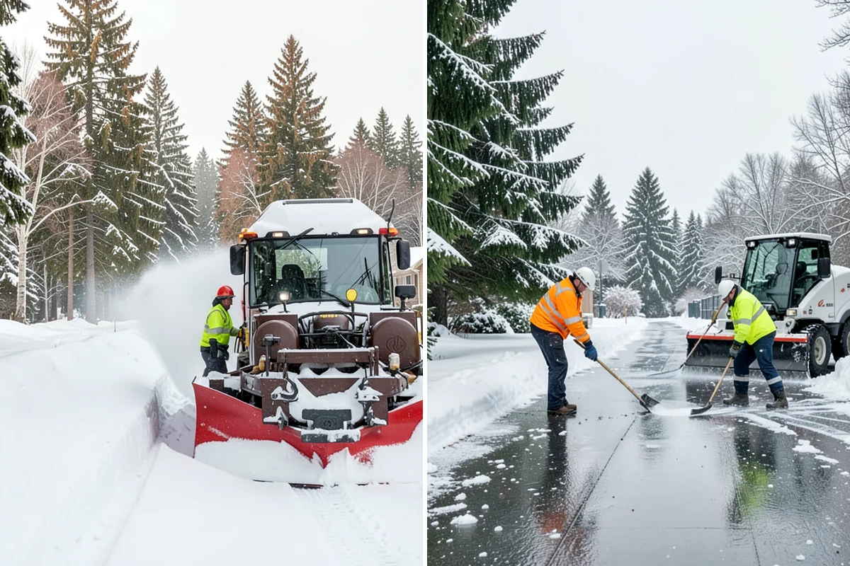 24/7 Snow Monitoring in Enumclaw, King County, WA - We establish your alert thresholds and priority surfaces