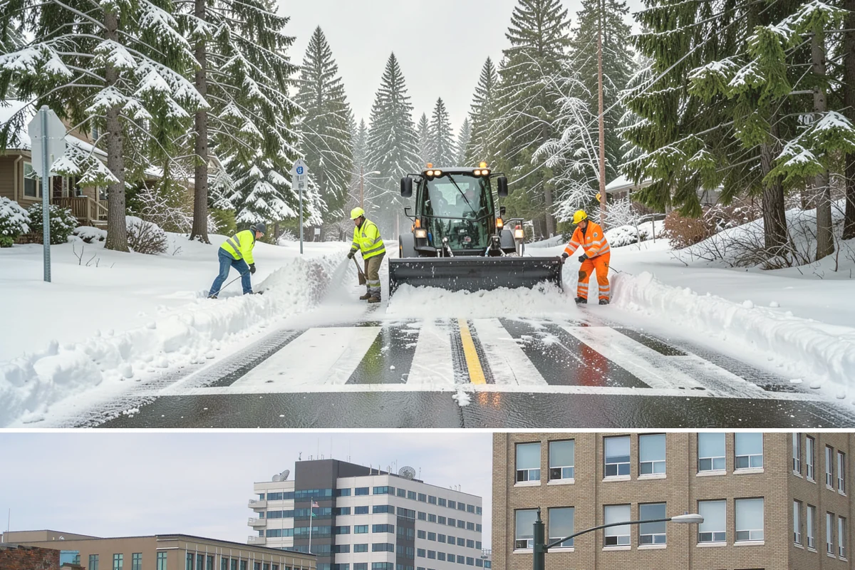 24/7 Snow Monitoring in Everett, Snohomish County, WA - Monitoring runs continuously through the winter, with heightened watch during the volatile December-to-February period.