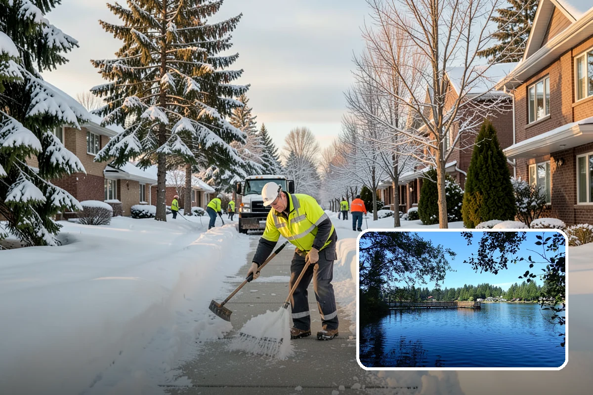 24/7 Snow Monitoring in Federal Way, King County, WA - Continuous forecast and on-site condition tracking