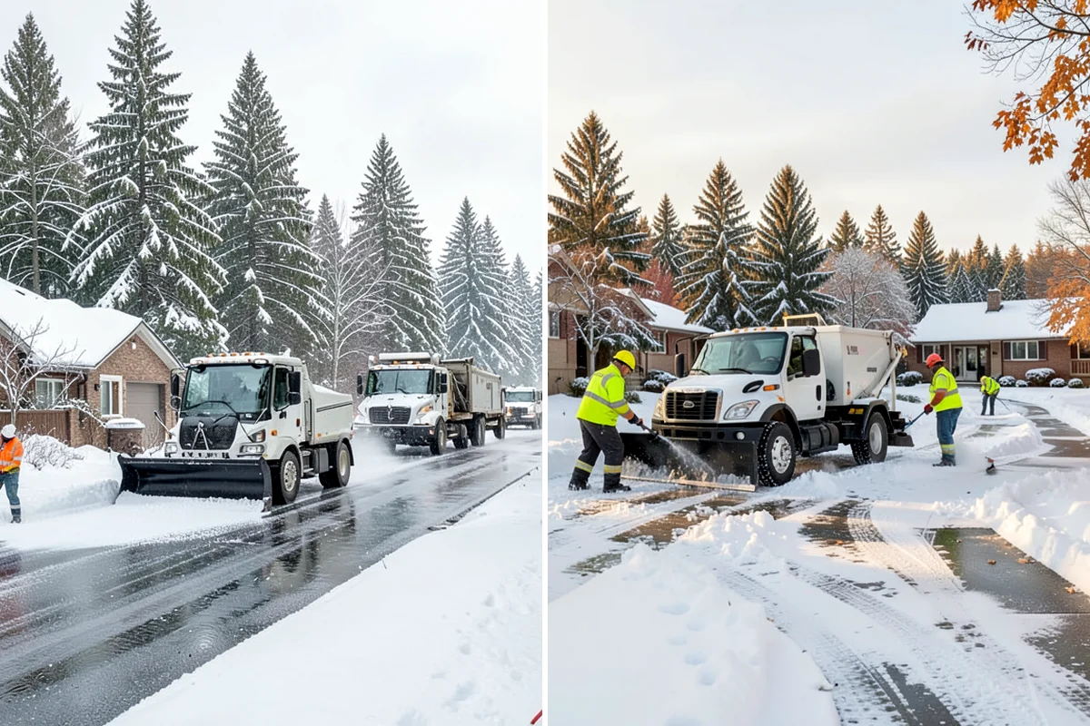 24/7 Snow Monitoring in Federal Way, King County, WA - We establish your alert thresholds and priority surfaces