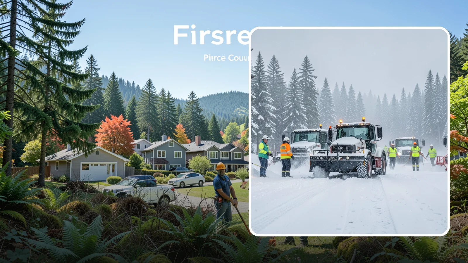 24/7 Snow Monitoring in Fircrest, Pierce County, WA - Round-the-clock weather and site surveillance that triggers a response the instant conditions warrant.