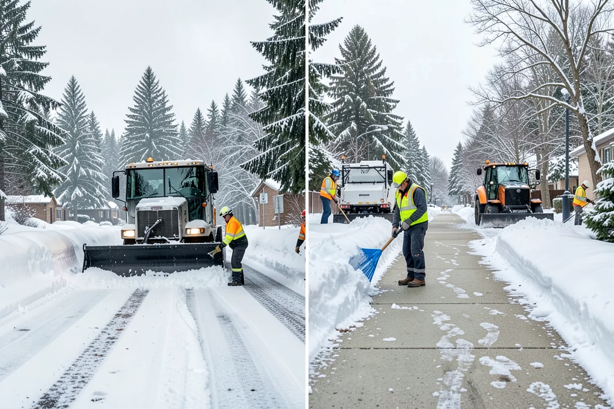 24/7 Snow Monitoring in Fircrest, Pierce County, WA - We establish your alert thresholds and priority surfaces