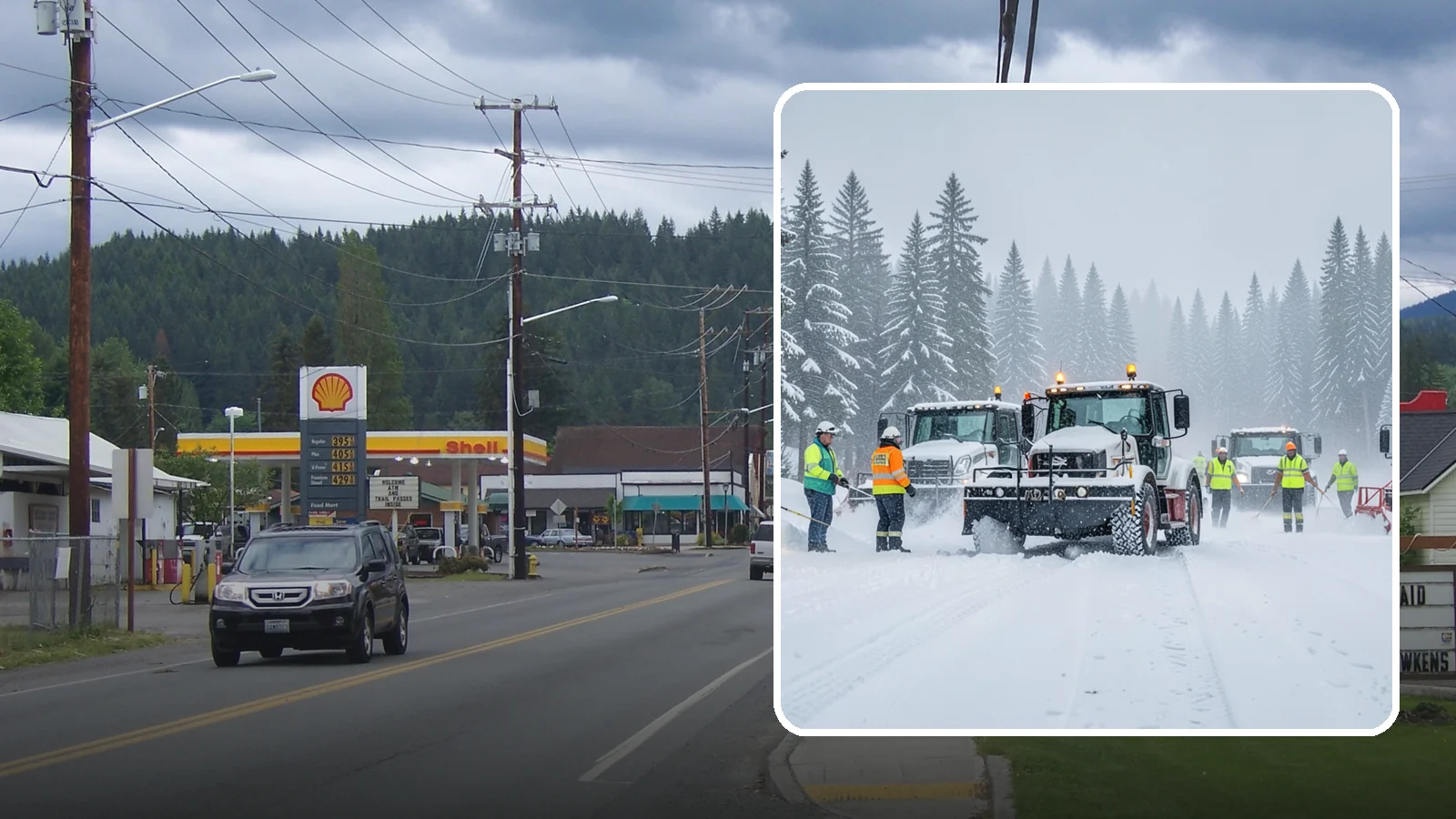 24/7 Snow Monitoring in Granite Falls, Snohomish County, WA - Round-the-clock weather and site surveillance that triggers a response the instant conditions warrant.