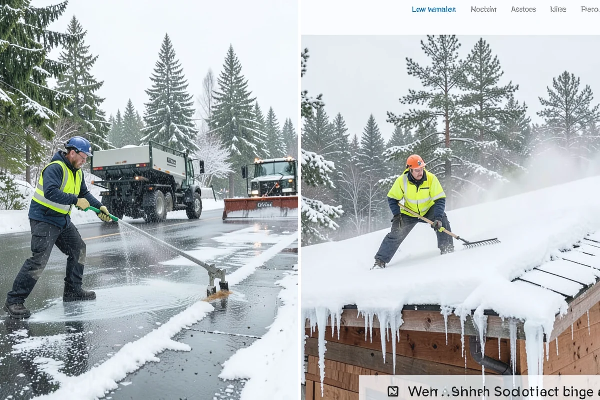 24/7 Snow Monitoring in Hamilton, Skagit County, WA - We establish your alert thresholds and priority surfaces