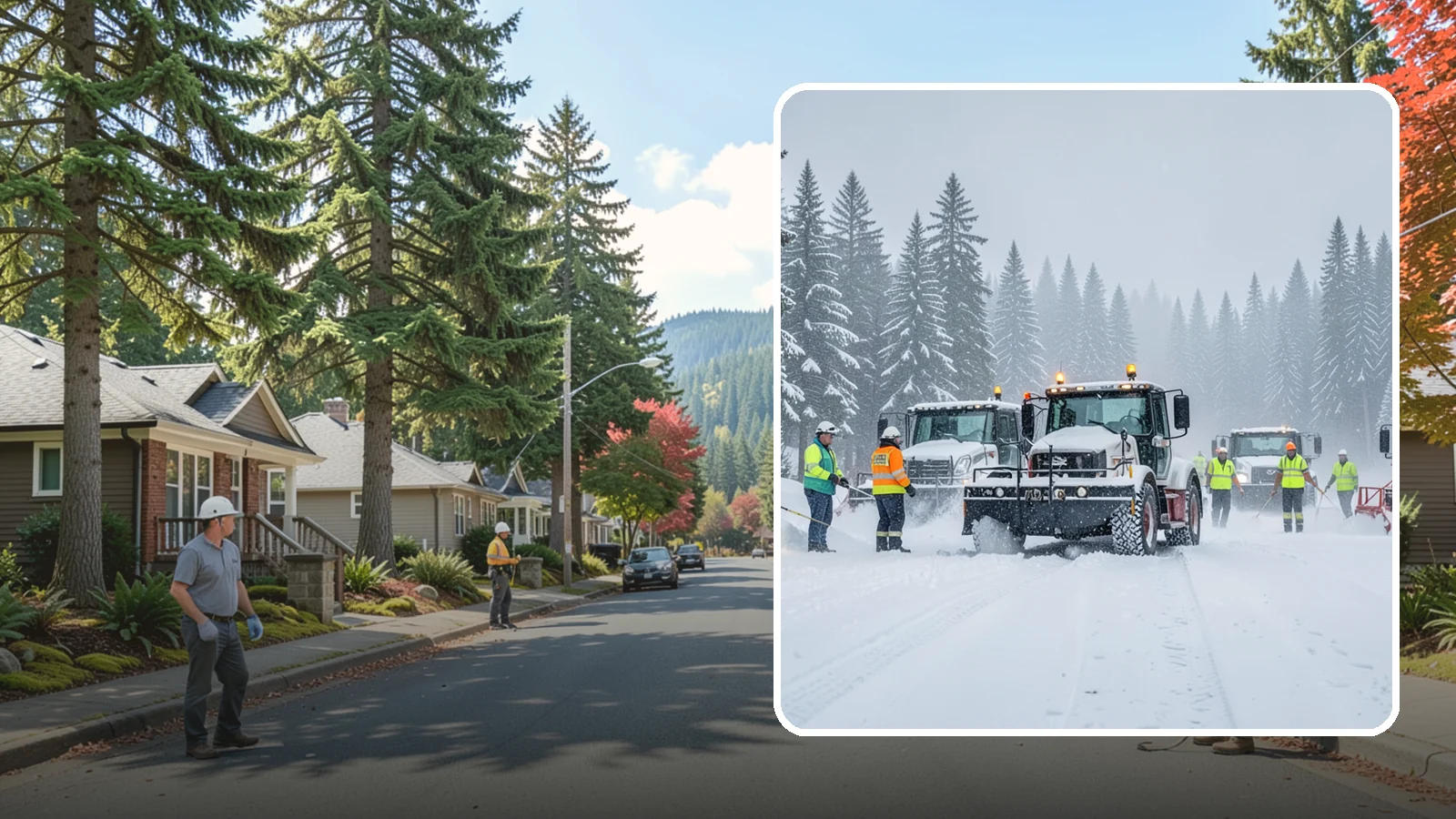 24/7 Snow Monitoring in Hunts Point, King County, WA - Round-the-clock weather and site surveillance that triggers a response the instant conditions warrant.