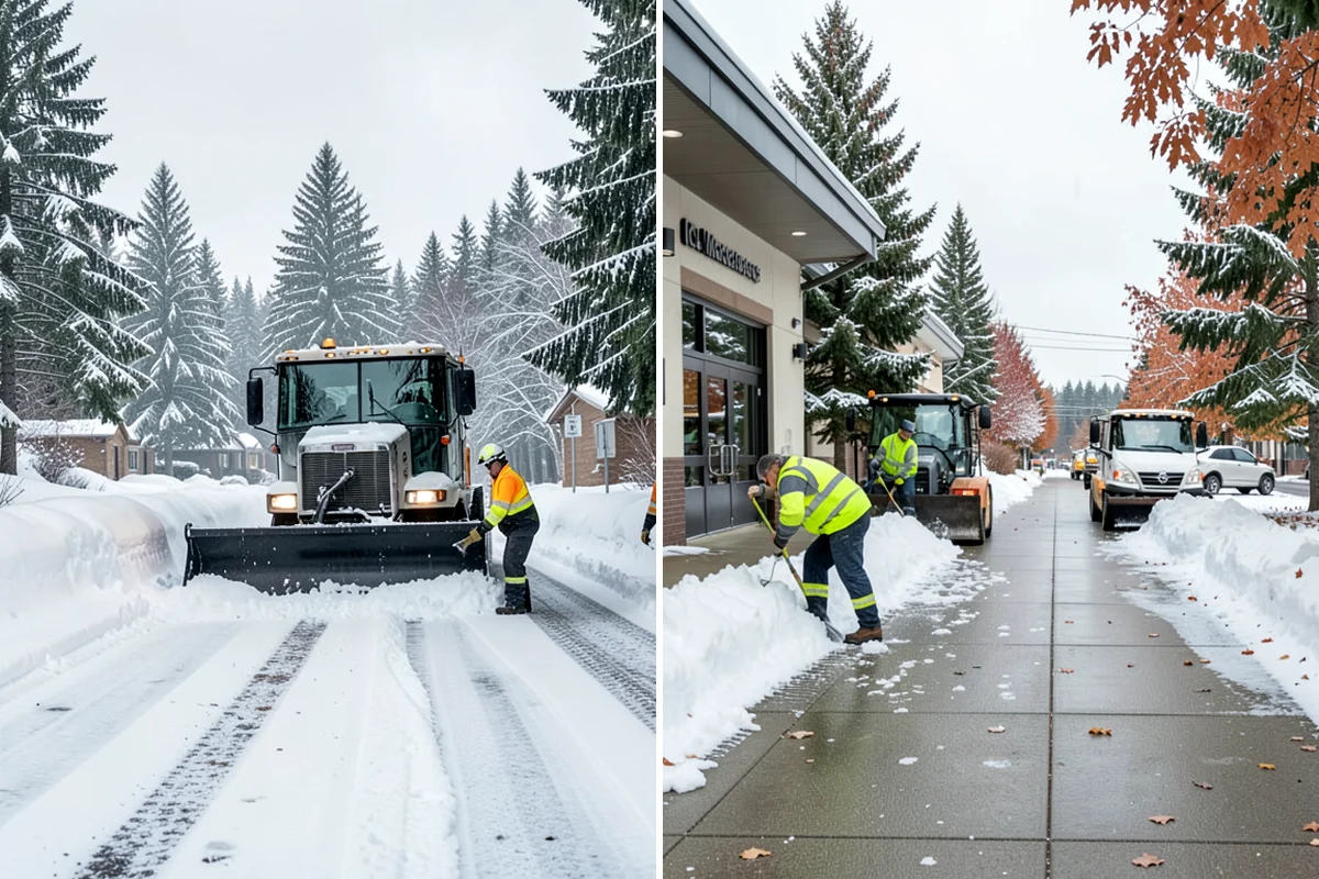 24/7 Snow Monitoring in Hunts Point, King County, WA - We establish your alert thresholds and priority surfaces