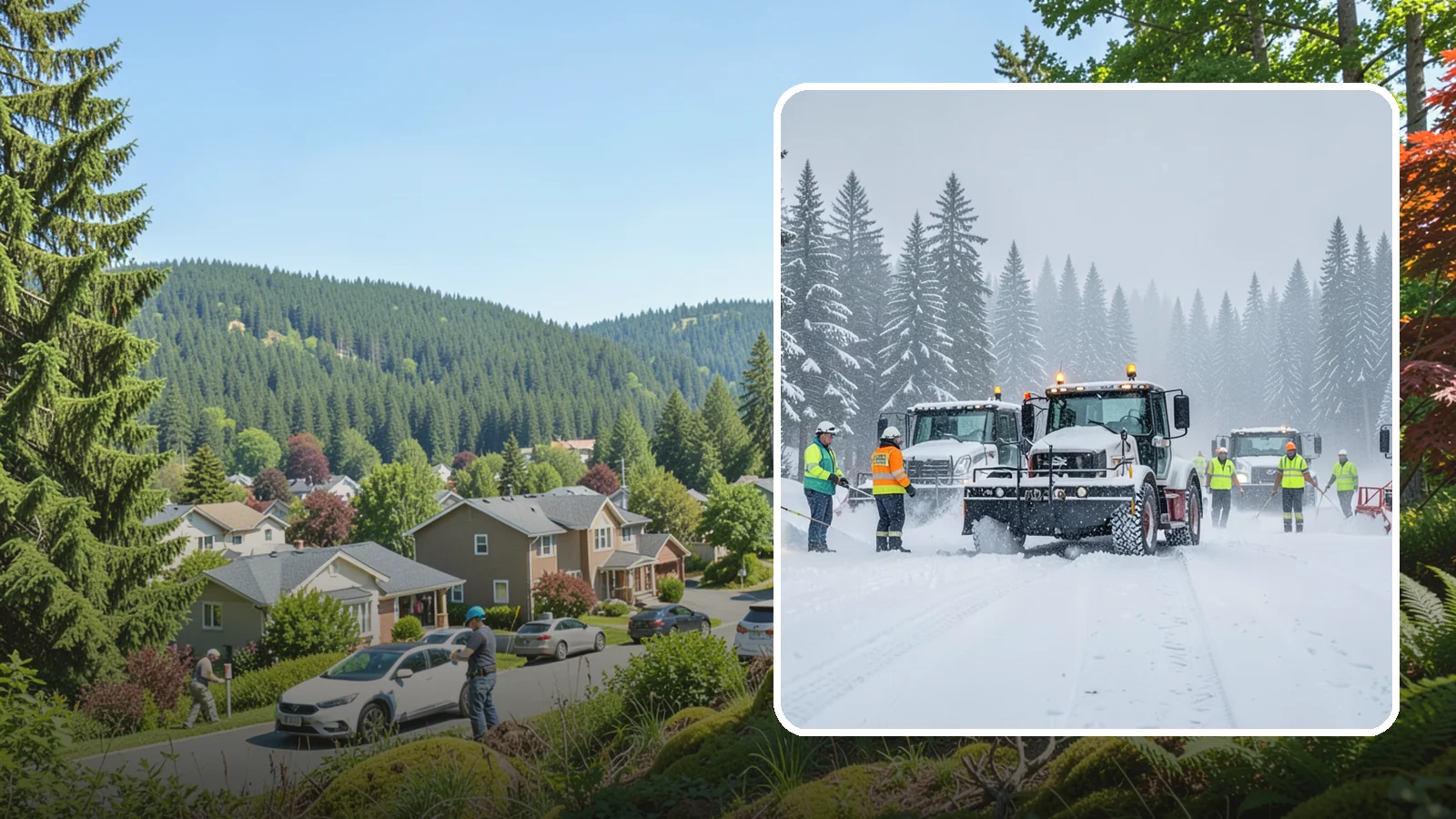 24/7 Snow Monitoring in Index, Snohomish County, WA - Round-the-clock weather and site surveillance that triggers a response the instant conditions warrant.