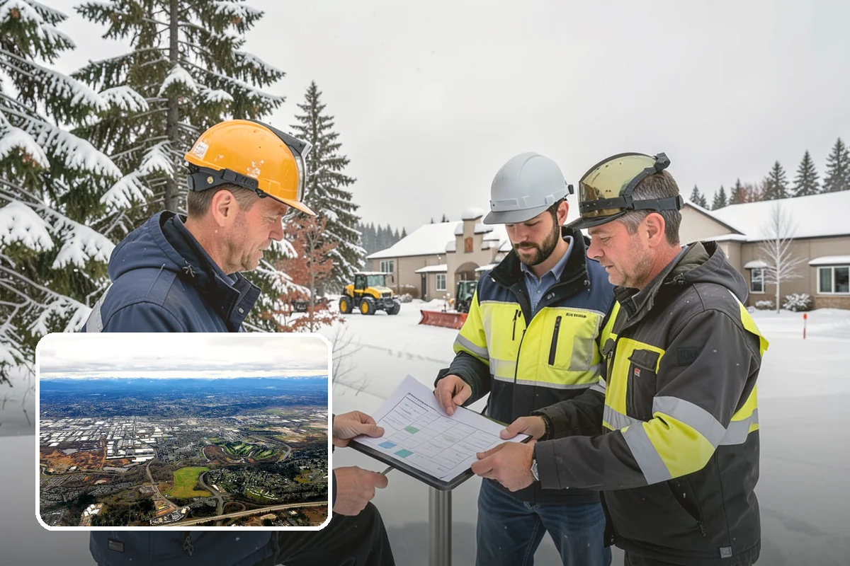 24/7 Snow Monitoring in Kent, King County, WA - Continuous forecast and on-site condition tracking