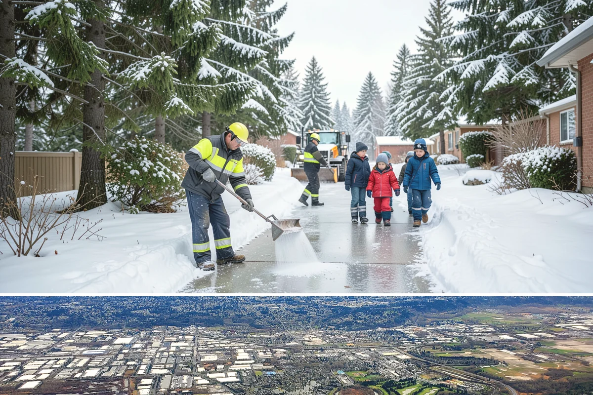 24/7 Snow Monitoring in Kent, King County, WA - Monitoring runs continuously through the winter, with heightened watch during the volatile December-to-February period.