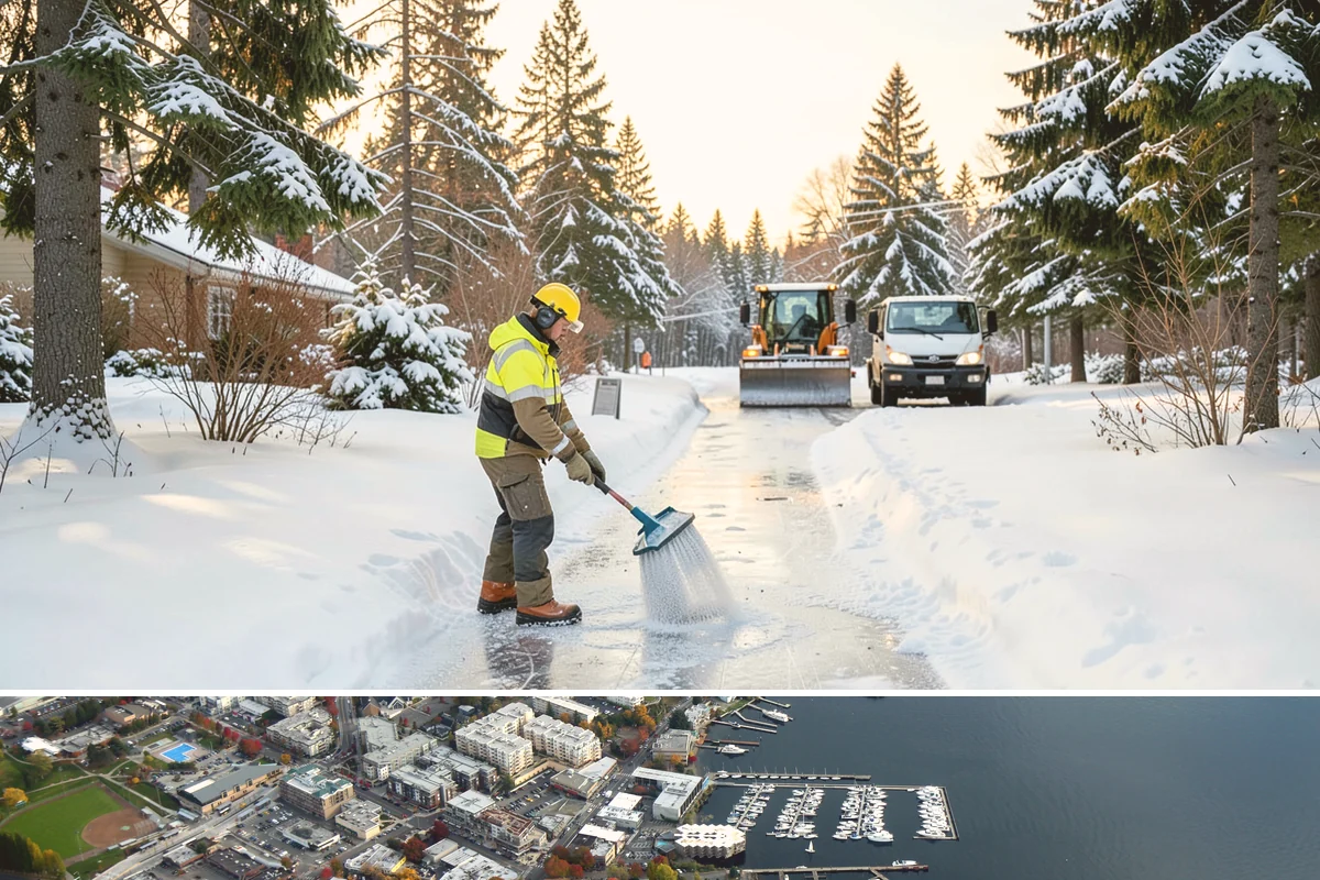 24/7 Snow Monitoring in Kirkland, King County, WA - Monitoring runs continuously through the winter, with heightened watch during the volatile December-to-February period.