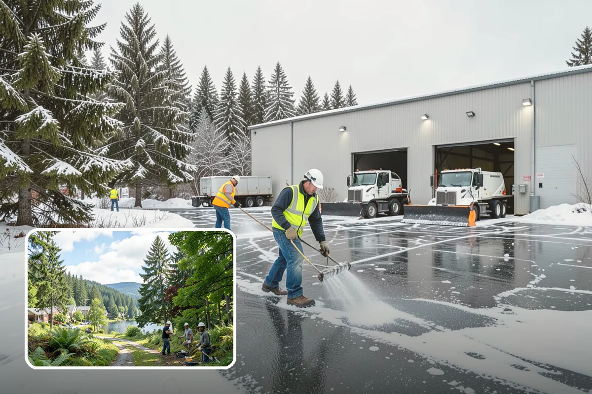 24/7 Snow Monitoring in Lake Forest Park, King County, WA - Continuous forecast and on-site condition tracking