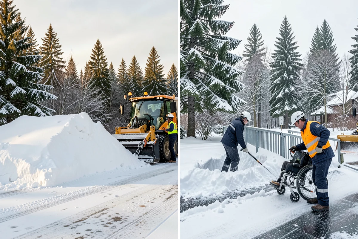 24/7 Snow Monitoring in Lake Forest Park, King County, WA - We establish your alert thresholds and priority surfaces