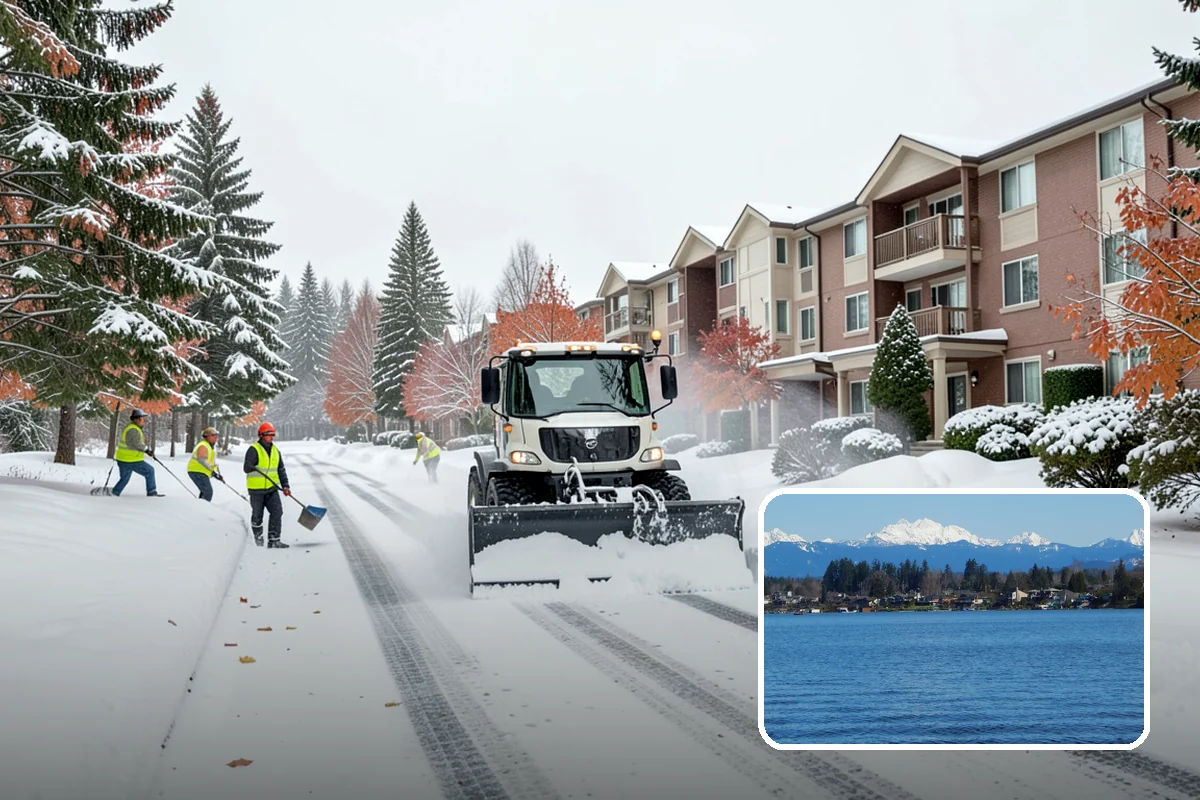 24/7 Snow Monitoring in Lake Stevens, Snohomish County, WA - Continuous forecast and on-site condition tracking