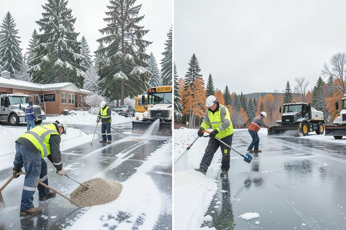 24/7 Snow Monitoring in Lake Stevens, Snohomish County, WA - We establish your alert thresholds and priority surfaces