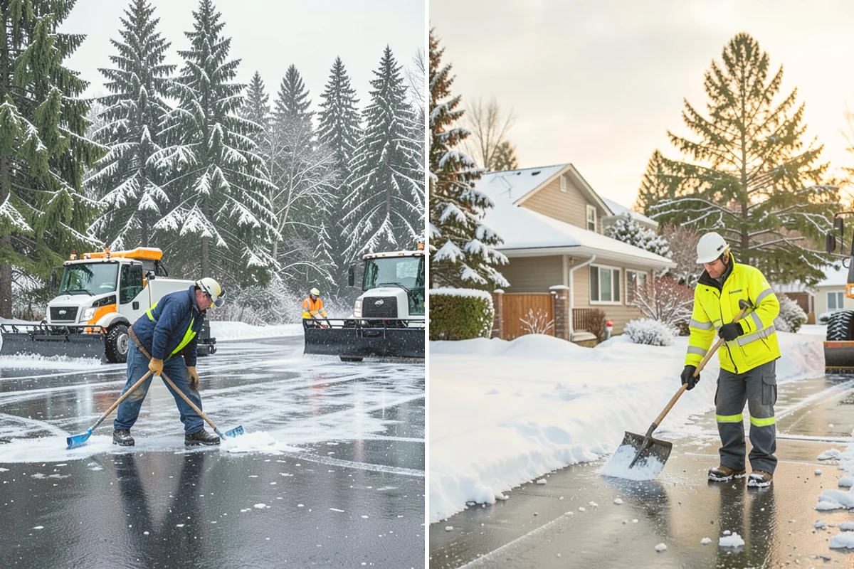 24/7 Snow Monitoring in Langley, Island County, WA - We establish your alert thresholds and priority surfaces