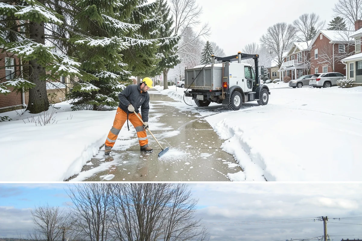 24/7 Snow Monitoring in Langley, Island County, WA - Monitoring runs continuously through the winter, with heightened watch during the volatile December-to-February period.