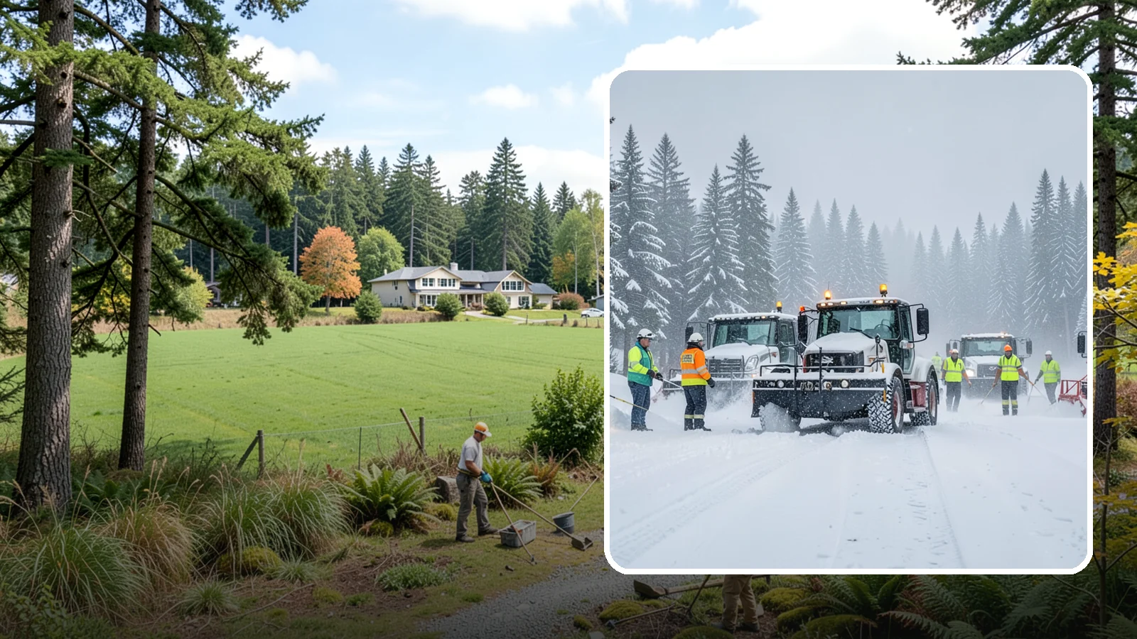 24/7 Snow Monitoring in Lyman, Skagit County, WA - Round-the-clock weather and site surveillance that triggers a response the instant conditions warrant.
