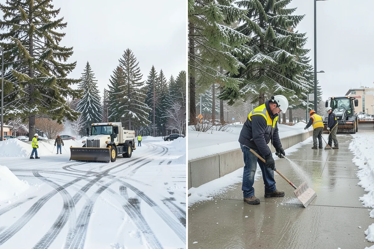 24/7 Snow Monitoring in Marysville, Snohomish County, WA - We establish your alert thresholds and priority surfaces