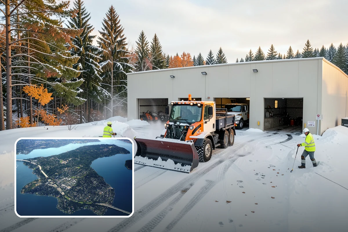 24/7 Snow Monitoring in Mercer Island, King County, WA - Continuous forecast and on-site condition tracking