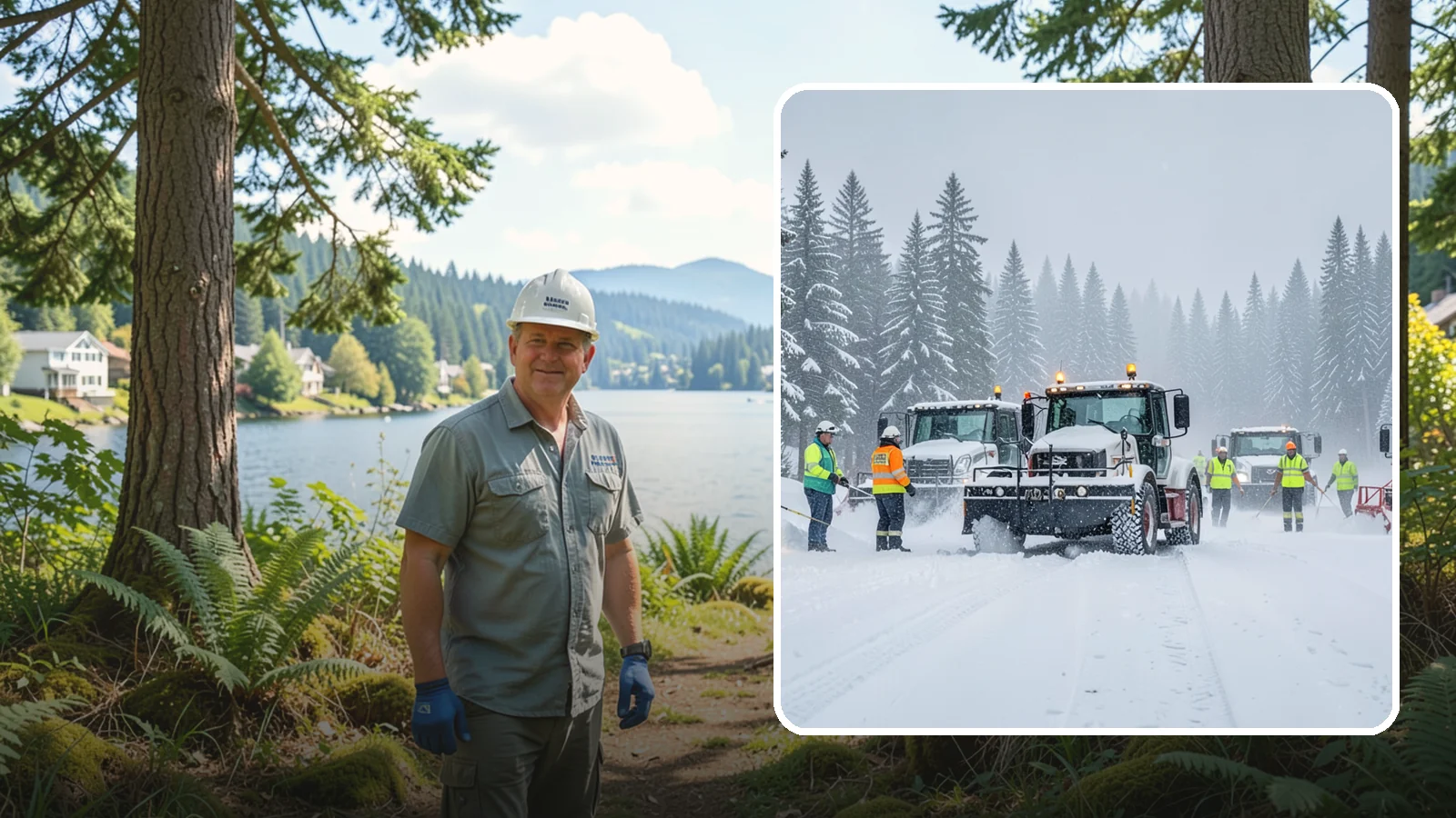 24/7 Snow Monitoring in Milton, King County, WA - Round-the-clock weather and site surveillance that triggers a response the instant conditions warrant.