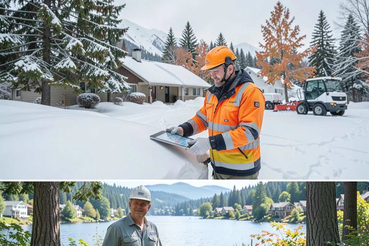 24/7 Snow Monitoring in Milton, King County, WA - Monitoring runs continuously through the winter, with heightened watch during the volatile December-to-February period.