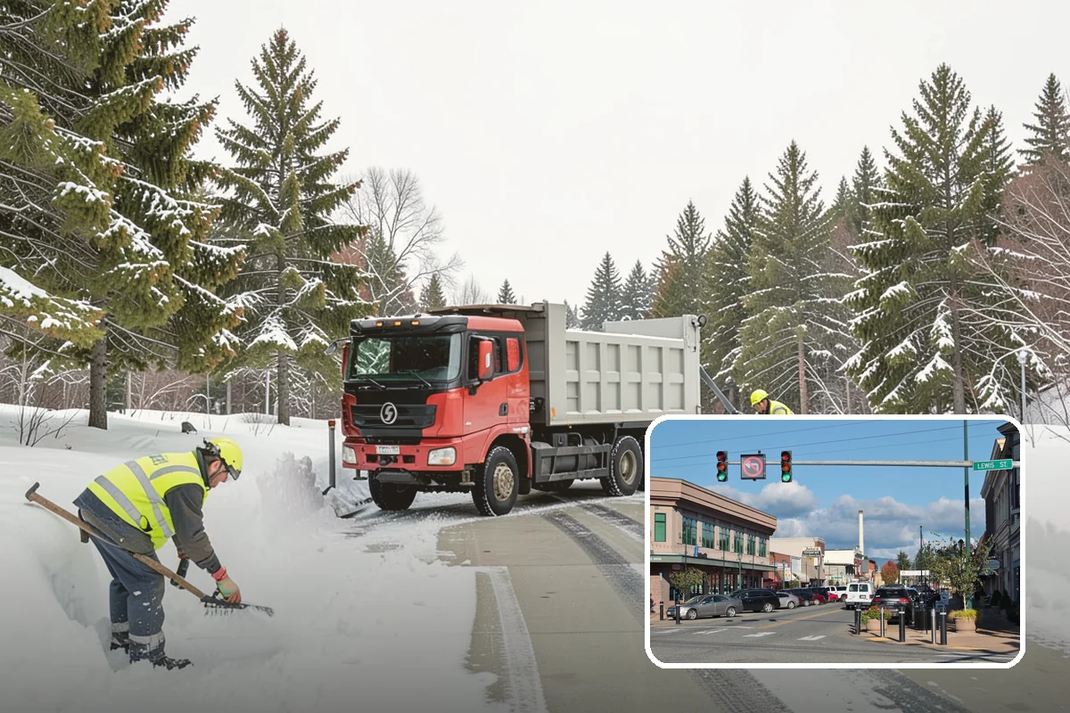24/7 Snow Monitoring in Monroe, Snohomish County, WA - Continuous forecast and on-site condition tracking
