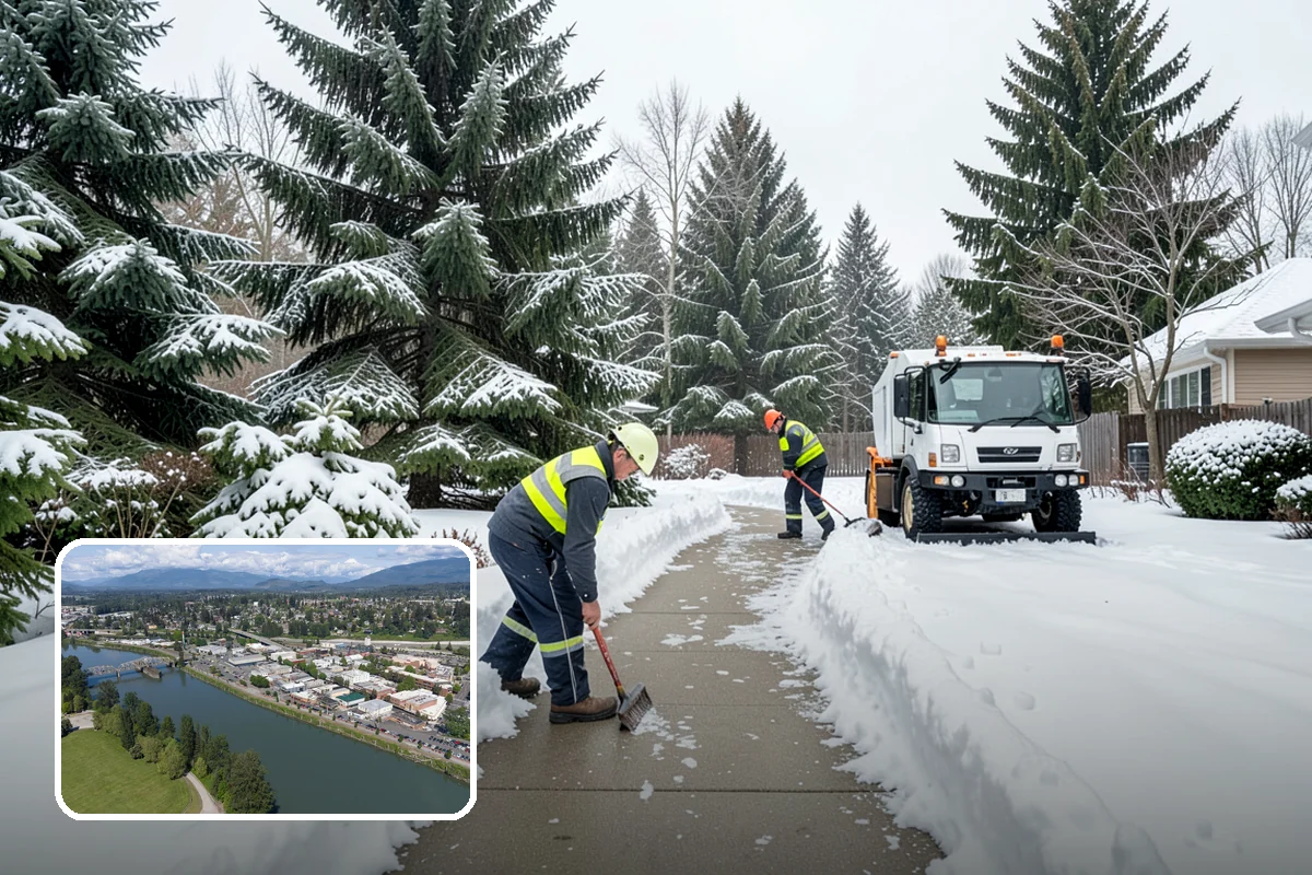 24/7 Snow Monitoring in Mount Vernon, Skagit County, WA - Continuous forecast and on-site condition tracking