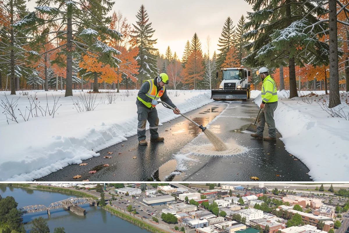 24/7 Snow Monitoring in Mount Vernon, Skagit County, WA - Monitoring runs continuously through the winter, with heightened watch during the volatile December-to-February period.