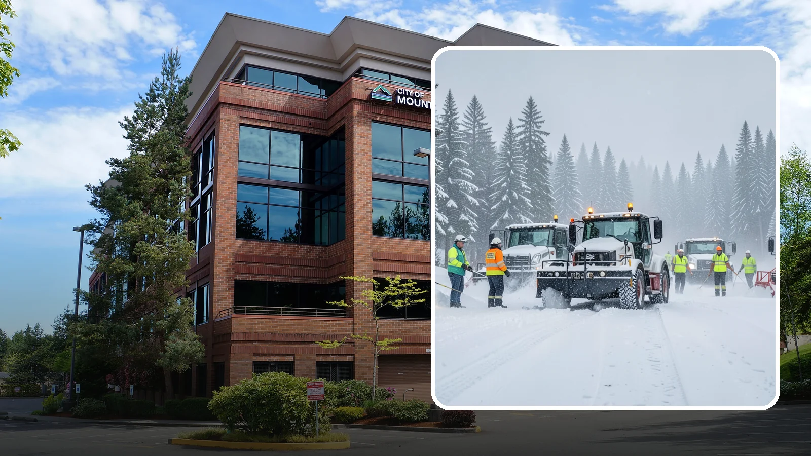 24/7 Snow Monitoring in Mountlake Terrace, Snohomish County, WA - Round-the-clock weather and site surveillance that triggers a response the instant conditions warrant.
