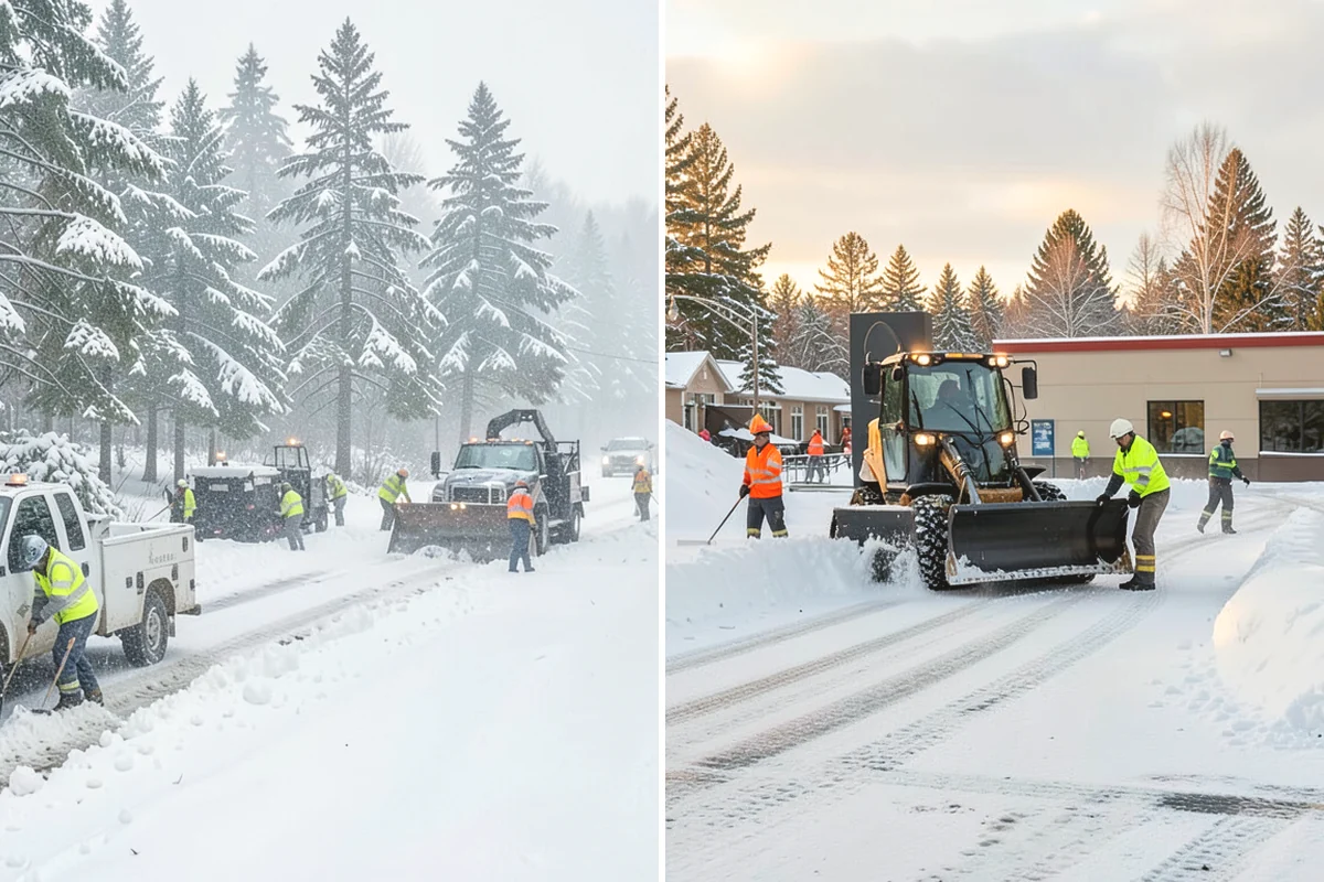 24/7 Snow Monitoring in Mukilteo, Snohomish County, WA - We establish your alert thresholds and priority surfaces